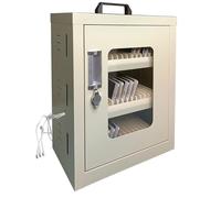 Caja De Almacenamiento De Acero para Teléfonos Celulares con Orificio De Carga Reservado 15/30/45 Ranuras Taquillas para Conferencias/escuelas/fábricas(45bits)