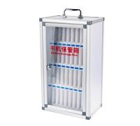 Caja de almacenamiento de aleación de aluminio para teléfono móvil, con cerradura, portátil, montado en la pared, 36 bits