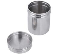 Caja de almacenamiento de alimentos 304 Tarro de almacenamiento sellado de acero inoxidable Contenedor de café hermético portátil Caja de almacenamiento de alimentos multiusos para galletas de