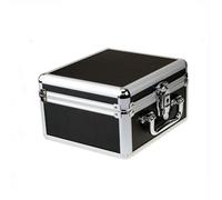 Caja de almacenamiento de aluminio de 2.5 pulgadas con interior de espuma para guardar discos duros SSD caja protectora