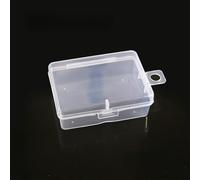 Caja de almacenamiento de aparejos de pesca de PP para señuelos para cebos, anzuelos, líderes y otros pequeños accesorios de pesca clasificación (67 x 49 x 23 mm)