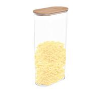 Caja de almacenamiento de arroz, recipiente para espaguetis de cocina | Barril de almacenamiento de cereales transparentes de alimenticio - Tarro con tapa sellada para recipiente de cer