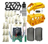 Caja de almacenamiento de batería de litio 21700 de 15 núcleos para Dewalt 2060 V batería con placa de protección PCB de repuesto cubierta de plástico