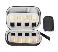 Caja De Almacenamiento De Caña - Contiene 20 Cañas para Saxofón O Clarinete | Caja De Alcance De Caída Y Gran Capacidad con Guardia De Caña Incorporada | Organizador Duradero para Alto, Ten