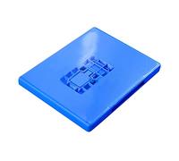 Caja de almacenamiento de cartucho azul para tarjetas de juego para funda de casete para PSV1000 PSV2000, caja de almacenamiento de tarjetas resistente a caídas, contenedor de protección a prueba de