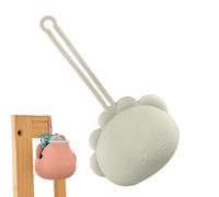 Caja de almacenamiento de chupete portátil, estuche de almacenamiento de chupete de silicona,Soporte para chupete de silicona en de animal | Bolsa organizador de chupete con cordón para salidas