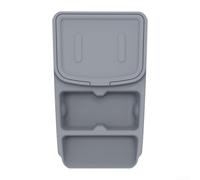 Caja de almacenamiento de consola central para Leapmotor A10 2026, bandeja organizadora impermeable de TPE con diseño dividido, forro antideslizante para reposabrazos para accesorios interiores del