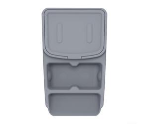 Caja de almacenamiento de consola central para Leapmotor A10 2026, bandeja organizadora impermeable de TPE con diseño dividido, forro antideslizante para reposabrazos para accesorios interiores del