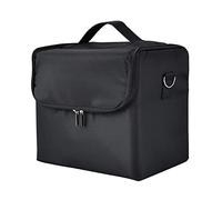 Caja de almacenamiento de cosméticos Bolsa de maquillaje portátil de gran capacidad, Kit de maquillaje de artista, Kit de bordado de salón de uñas plegable multicapa, bolsa de lavado Contenedor de maq
