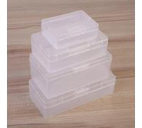 Caja de almacenamiento de cosméticos con mecanismo de bloqueo a prueba de polvo y diseño compacto (16 x 8,8 x 6 cm)
