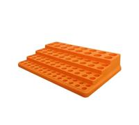 Caja de almacenamiento de cuchillas, Caja de almacenamiento con pinza de resorte ER, plástico de 88 orificios for portabrocas ER16-ER32(Er16)