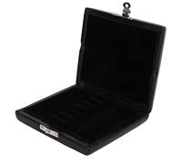 Caja de Almacenamiento de Cuero Halter Cajas Caña para 6 Cañas Accesorios sobre Instrumentos Instrumentos Oboe, Compactos y Fáciles Evitar que el Se Vea Húmedo, Elegante y Generoso