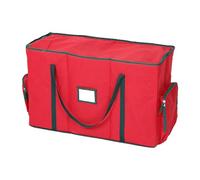 Caja de almacenamiento de decoración navideña con bandeja reemplazable y base reforzada para una decoración segura Ahorro de espacio Decoración navideña