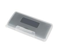 Caja de almacenamiento de disco duro, impermeable, a prueba de polvo, 2 ranuras, organizadores de discos duros para una gestión segura y de datos, a prueba de polvo, diseño a prueba de golpes