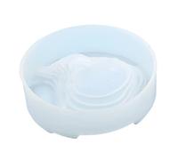Caja de almacenamiento de elastómero para almacenamiento de yeso, circular | Reciclable, flexible, fácil para la fabricación de joyas, producción de renderizado artesanal, transportable