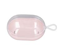 Caja de Almacenamiento de Esponja cosmética, 5 uds., Mango de Goma, Soporte a Prueba de Polvo, Color Rosa para Viajes