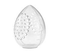 Caja de Almacenamiento de Esponja de Maquillaje, Soporte Transparente para Esponjas de Belleza, Organizador de Viaje