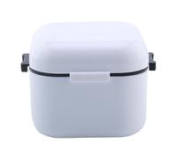 Caja de almacenamiento de esterilizaciones eficientes para brocas de uñas, organizadores portátiles con múltiples compartimentos, equipo de uñas sin UV, almacenamiento de esterilizaciones