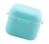 Caja de almacenamiento de esterilizaciones eficientes para brocas de uñas, organizadores portátiles con múltiples compartimentos, equipo de uñas sin UV, almacenamiento de esterilizaciones