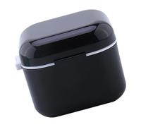 Caja de almacenamiento de esterilizaciones eficientes para brocas de uñas, organizadores portátiles con múltiples compartimentos, equipo de uñas sin UV, almacenamiento de esterilizaciones