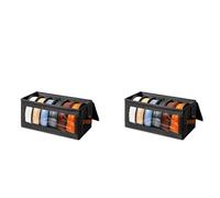 Caja de almacenamiento de filamentos, paquete de 2 recipientes de almacenamiento de filamentos para impresora 3D con estante de filamentos desecantes y caja organizadora para entusiastas de la