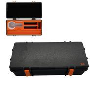 Caja de Almacenamiento de Gran Capacidad Impresa en 3D para Insta360 X6 Estuche de Viaje con Forro de TPU Acolchado de Esponja Bolsa Organizadora Impermeable a Prueba de Golpes