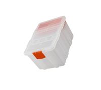 Caja de almacenamiento de hardware organizadores portátiles piezas pequeñas organizadores hardware organizadores para tornillos de clavos tornillos