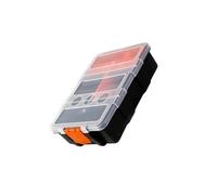 Caja de almacenamiento de hardware organizadores portátiles piezas pequeñas organizadores hardware organizadores para tornillos de clavos tornillos