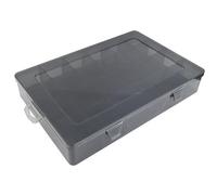 Caja de almacenamiento de herramientas cosméticas, herramientas de maquillaje, aparejos de pesca, organizador de accesorios, joyas, tornillos, caja de piezas de rejilla múltiple