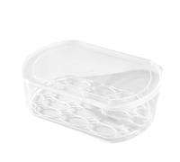 Caja de almacenamiento de leche materna,Organizador de almacenamiento de congelador de leche materna,Contenedor apilable para almacenamiento de leche materna para refrigerador - Caja de almacenamiento