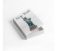 Caja de almacenamiento de libros falsos para decoración del hogar, libro hueco con compartimento para organizar posavasos remotos 26,7 x 17 x 4,2 cm, negro, blanco, rosa, amarillo (DH-507)