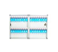 Caja de almacenamiento de llaves montada en la pared, armario seguro para llaves con cerradura para agentes inmobiliarios, hoteles y valets, organiza hasta 32 llaves