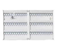 Caja de almacenamiento de llaves, organizador de armario de llaves para valets, hoteles, coches, casas, soporte de seguridad con 72 llaves para máxima seguridad