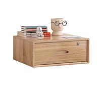 Caja de almacenamiento de madera, cajón organizador de escritorio de madera maciza for suministros de oficina, archivador de escritorio pequeño for oficina/hogar, for cosméticos/libros/juguetes for ni