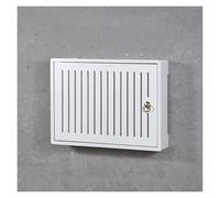 Caja de almacenamiento de madera para enrutador WiFi, montaje en pared, gestión de cables con ventilación, oculta módem y cables para oficina en casa, sala de estar