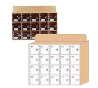 Caja de almacenamiento de madera para teléfono con 20 ranuras para aula, soporte para dispositivos móviles montado en la pared, estante portátil ideal para uso escolar y oficina