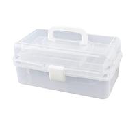 Caja de almacenamiento de mano para arte, tijeras, maquillaje, joyas, pulidor, bolígrafo, herramienta de manicura para Cas