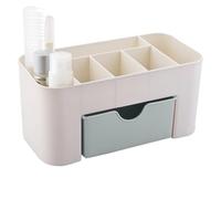 Caja de almacenamiento de maquillaje, almacenamiento de maquillaje para tocador | Organizador de almacenamiento de cosméticos, organizador de cuidado de la piel es un gran regalo para ti, tu familia