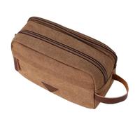 Caja de almacenamiento de maquillaje Bolso para hombre Kit de artículos de tocador Bolsa organizadora de cosméticos Bolsa de viaje de lona Bolsa de lavado impermeable Caja de maquillaje para mujer E