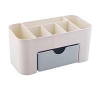 Caja De Almacenamiento De Maquillaje | Organizador De Maquillaje para Tocador | Organizadores De Escritorio para Encimera con Cajones para Cosméticos, Lápices Labiales, Joyas