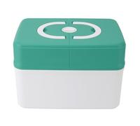 Caja de Almacenamiento de Medicamentos, Caja de Almacenamiento de Suministros de Emergencia Portátil de Seguridad para Jardín de Infantes (GREEN)