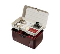 Caja de almacenamiento de medicamentos con cerradura | Organizador portátil con bloqueo de contraseña | Herramienta de gran capacidad para carpetas de archivos de documentos, colección, electricista