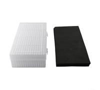 Caja de almacenamiento de monedas, funda de forro de espuma ajustable para exhibición de colección de monedas, contenedor organizador para soporte de colección numismática (negro)