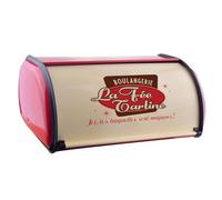 Caja de almacenamiento de pan de metal, contenedores de almacenamiento de metal, almacenamiento de crianza vintage, contenedores de pan de gran capacidad con diseño único, construcción estética