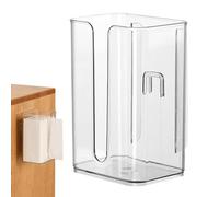 Caja de almacenamiento de pañuelos, dispensador de montaje sin taladro, unidad de soporte para toallitas, contenedor de acceso de recambio, carcasa protectora contra derrames, dispositivo de