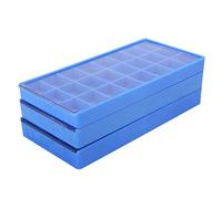 Caja de Almacenamiento de Piezas, Caja de Almacenamiento de Compartimento de Piezas Pequeñas de Separación de Plástico Transparente Duradero para Guardar Gemas para Guardar Piezas de Reloj