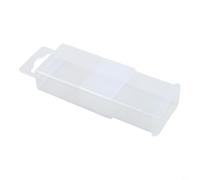 Caja de almacenamiento de piezas para clasificación de tornillos para brocas, fresas, grifos, taladros giratorios, accesorios de hardware, caja de herramientas, caja de material de rejilla de
