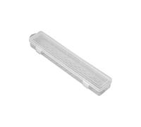 Caja de almacenamiento de plástico transparente para pinceles, bolígrafos de acuarela, suministros de arte, estuche portátil, caja de almacenamiento transparente pequeña