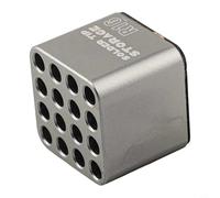 Caja de almacenamiento de puntas de soldador multirejilla con núcleo de calefacción para 16 piezas compatible con puntas C115 C210 C245 T12 y herramientas manuales pequeñas