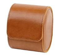 Caja de Almacenamiento de Reloj, Reloj Estuche de Viaje Estuche, Caja de Reloj Cilíndrica, Caja Reloj Rollo Piel Sintética, para Salir, Viajes De Negocios, Viajar Con, Se Puede Almacenar Relojes